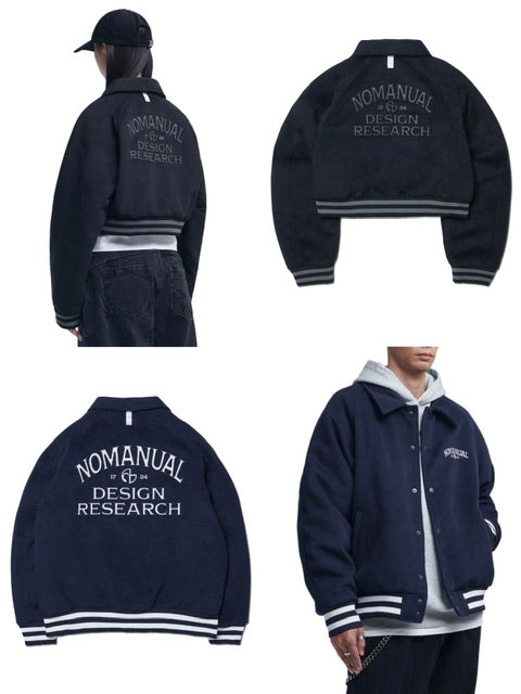 NOMANUAL】W.S VARSITY JACKET – PRESSING WEB SHOP