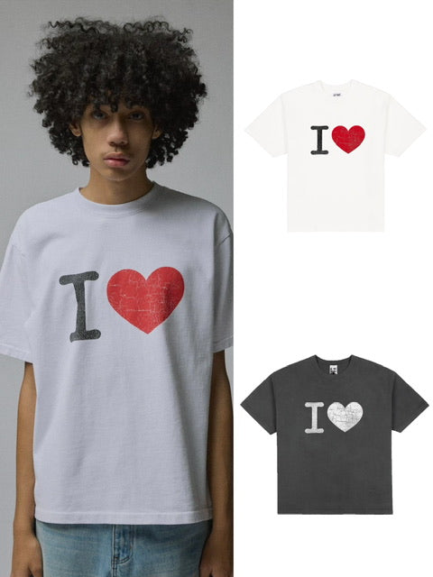 BASKETCASE】I HEART, tee – PRESSING WEB SHOP