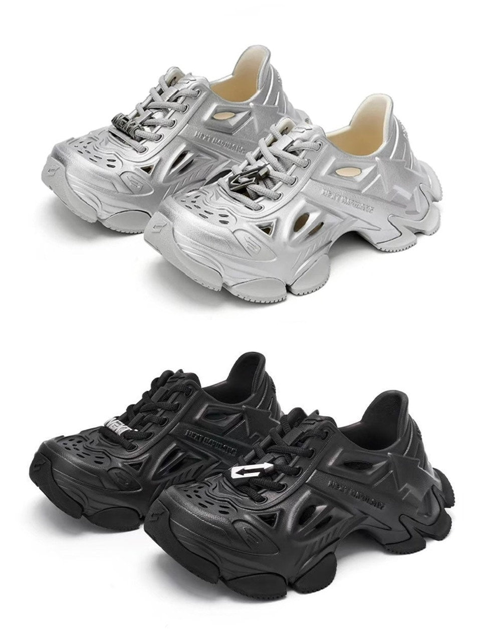 NEXT IMPULSIVE】Time Space Series-Dad Crocs Shoes / 【ネクストイン