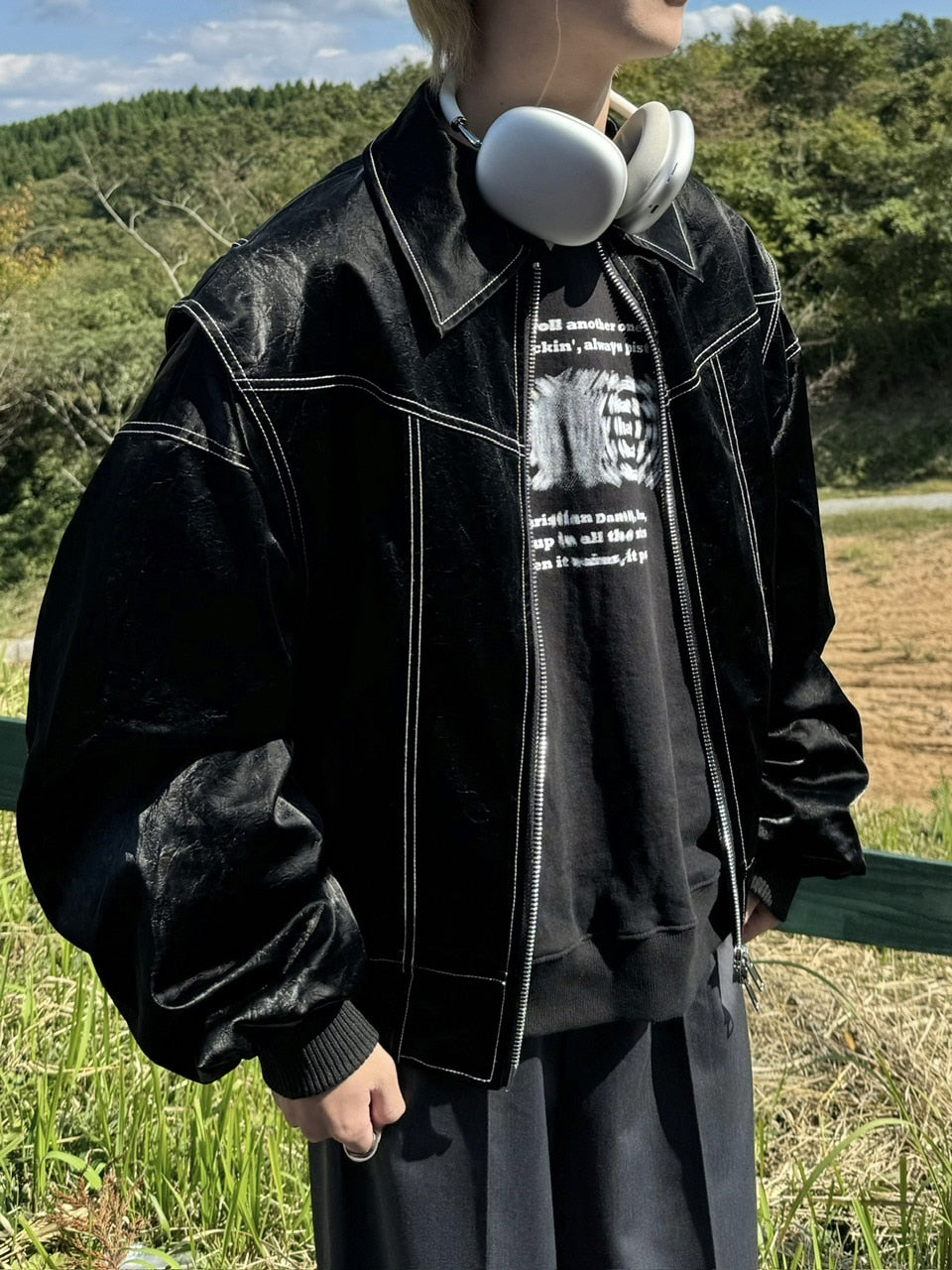 受注制【RENOL】viper leather jacket (3color) – PRESSING WEB SHOP