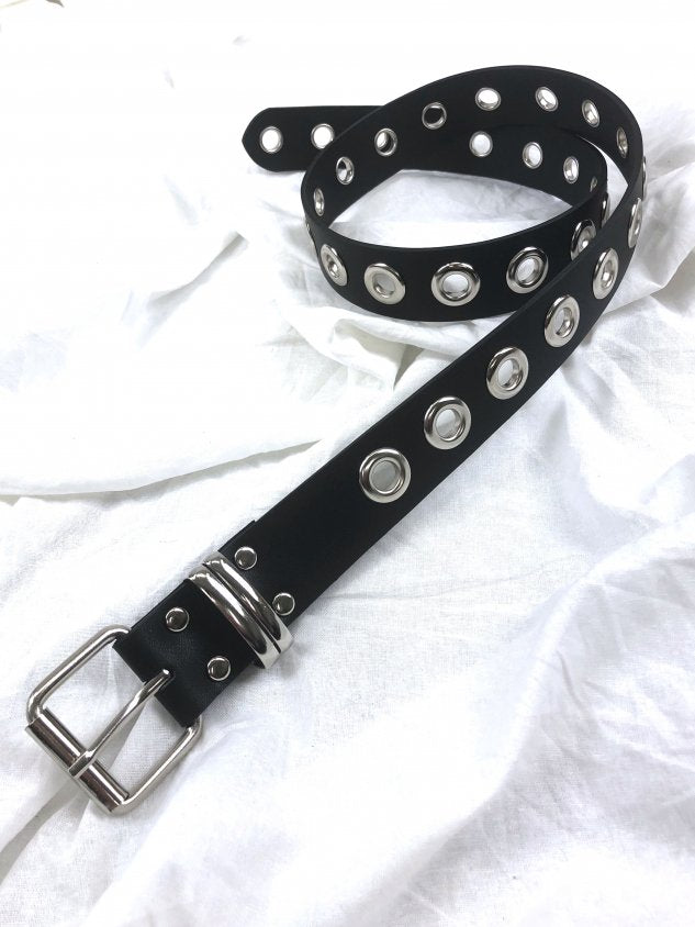 受注制【Never mind the XU】eyelet belt – PRESSING WEB SHOP
