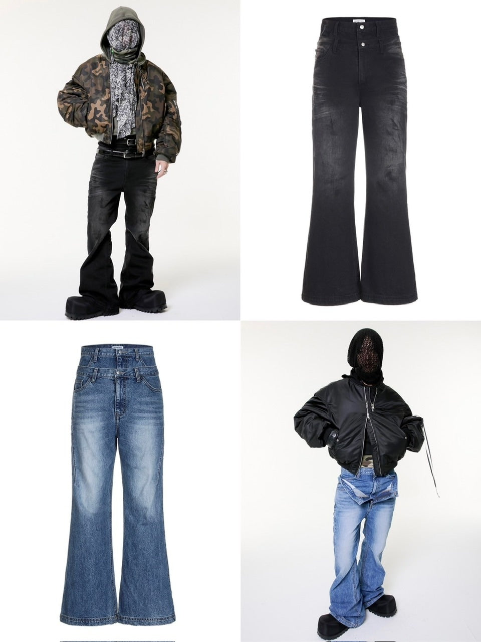ANOTHERYOUTH】double waist jeans – PRESSING WEB SHOP