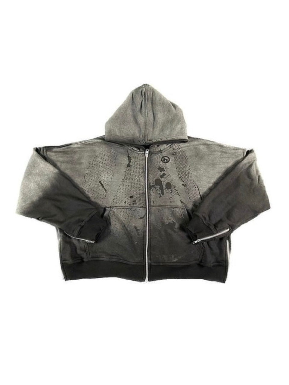 haveyoudiedbefore?】Aged Rust Zip Hoodie (2color) – PRESSING WEB SHOP