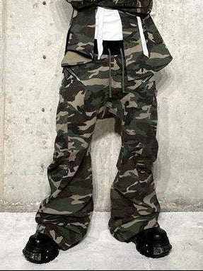 roaringrad】ZIPPER SAGGING PANTS CAMOUFLAGE – PRESSING WEB SHOP