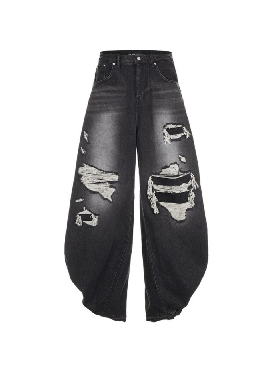 SURGERY サージェリー 変形 スーパーロング デニパンツ SURGERY】surgery double folding over wide baggy jeans – PRESSING
