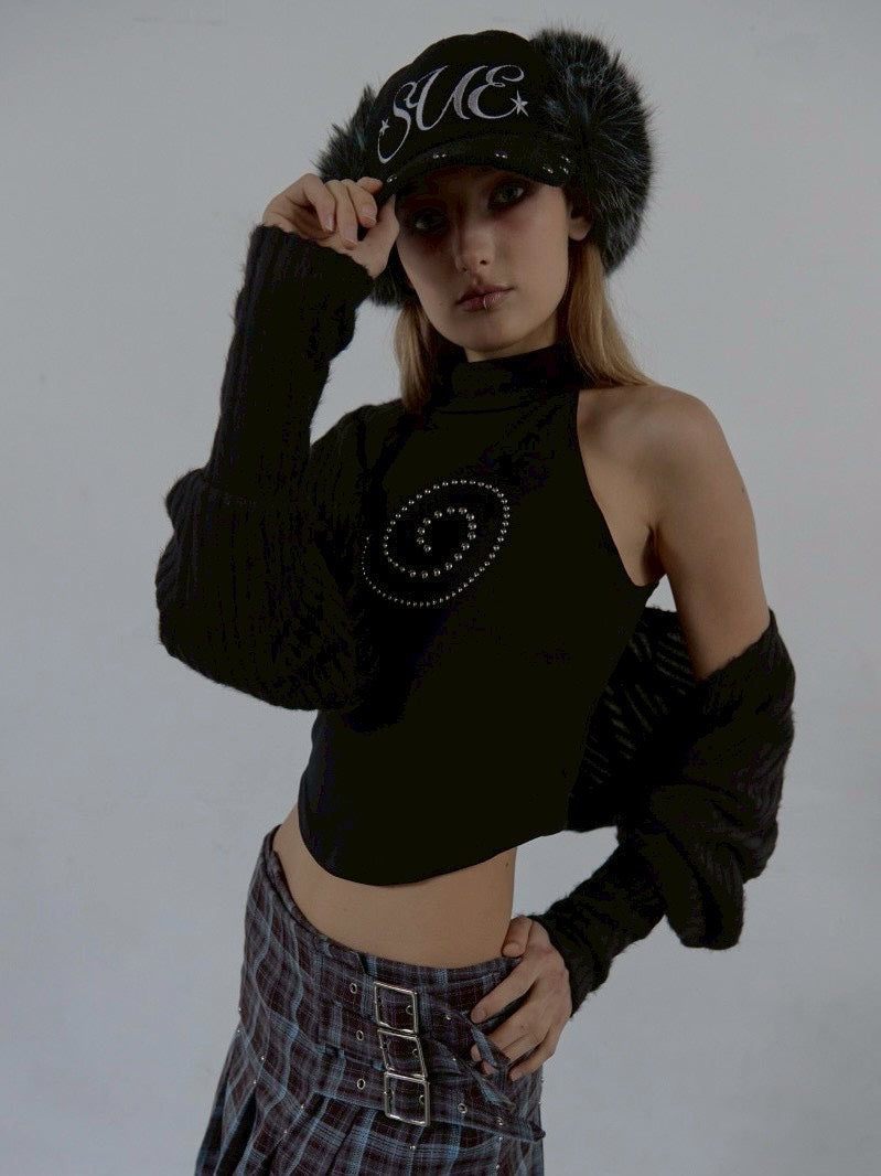 SETUP‐EXE】CORDUROY FUR EARFLAP CAP / 【セットアップエグゼ