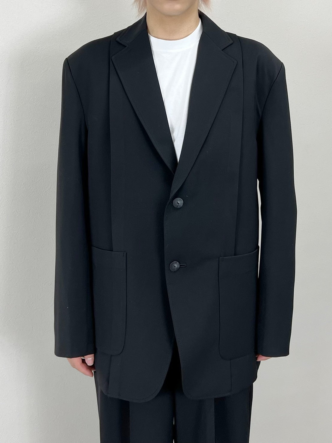 受注制【Chikashitsu +】set up design jacket (2color) – PRESSING