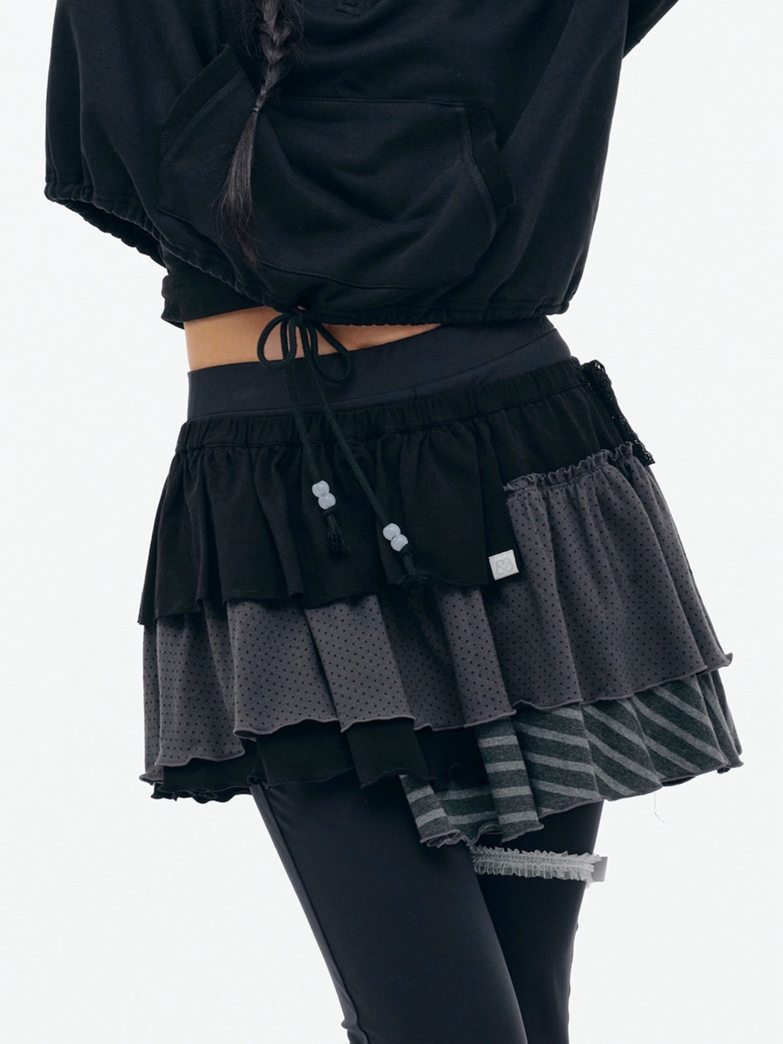 TUOMIO】BANDED LAYERED SKIRT – PRESSING WEB SHOP