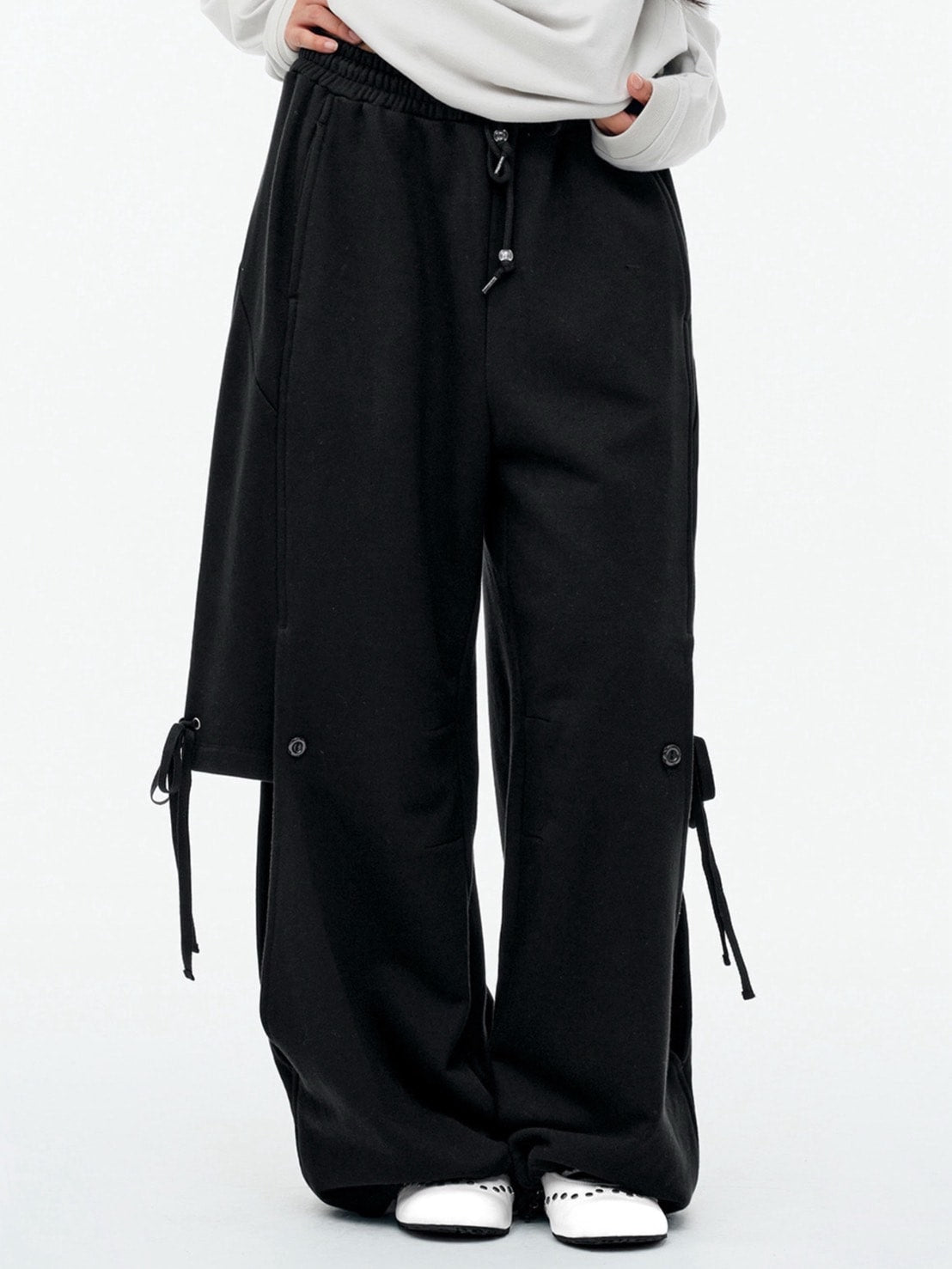 TUOMIO】DOUBLE LAYERED SWEATPANTS – PRESSING WEB SHOP
