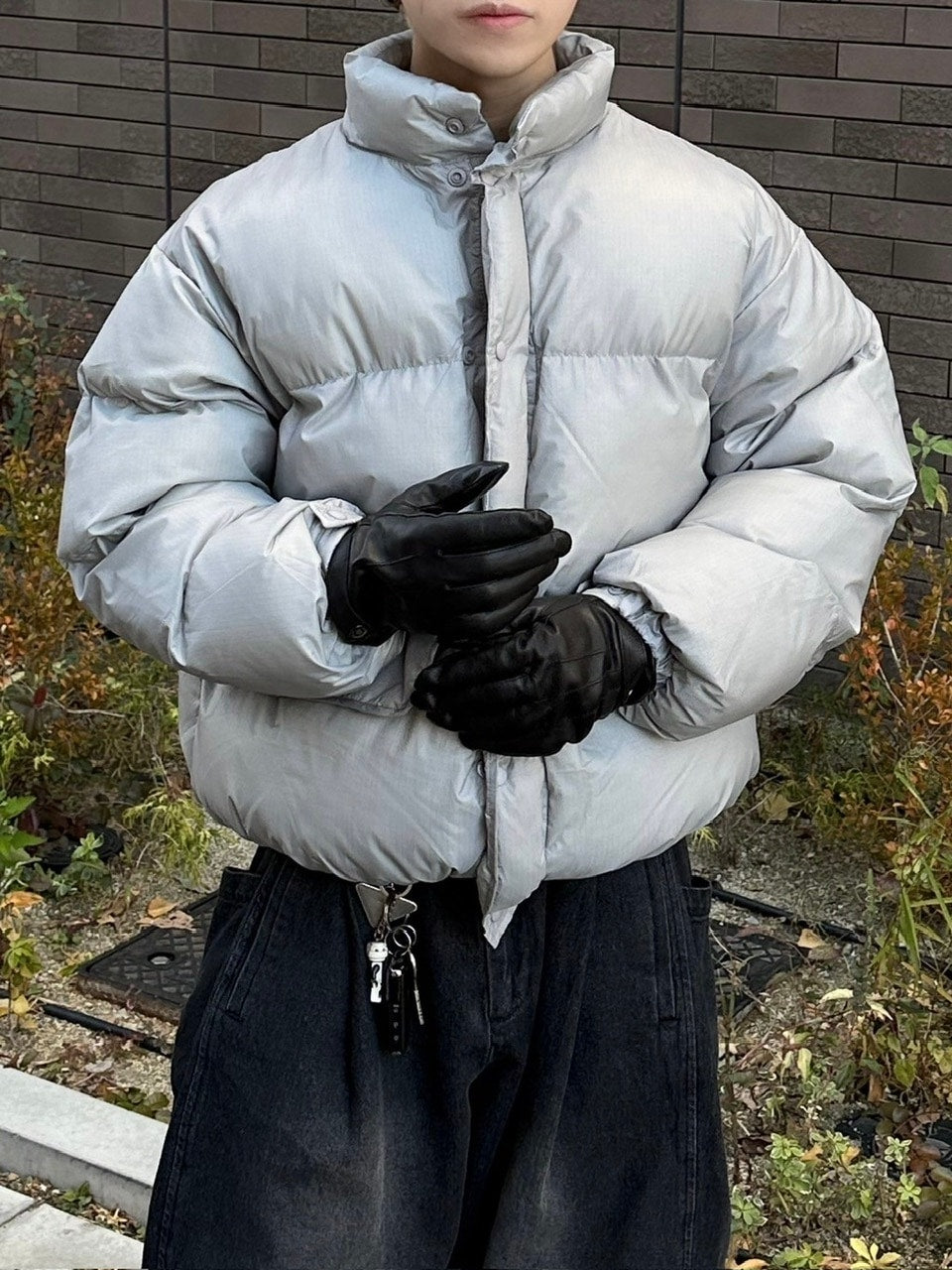 受注制【Chikashitsu +】unisex padding heat jacket (3color