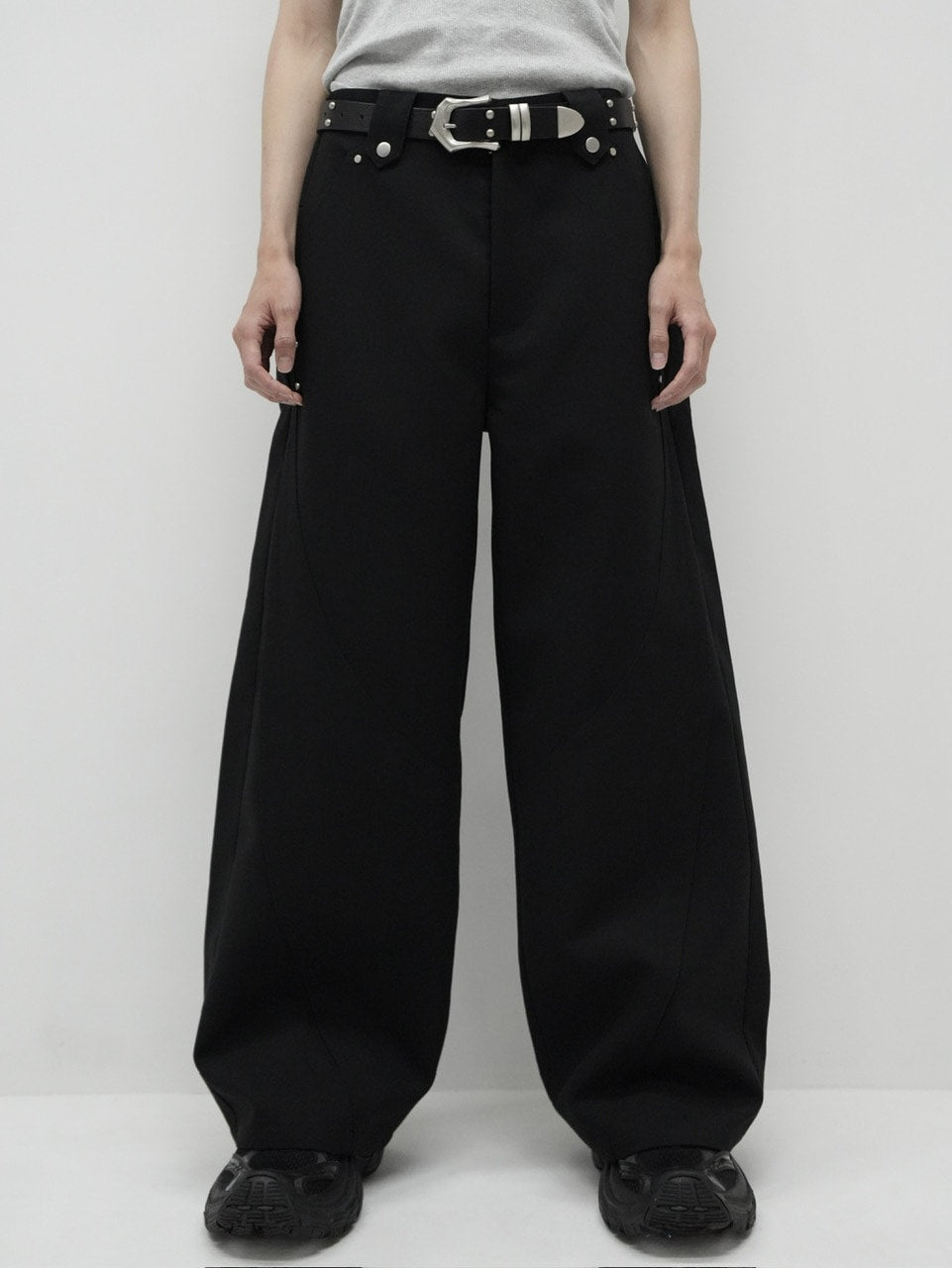 CS】SEAM DESIGN DRAPE WIDE PANTS – PRESSING WEB SHOP