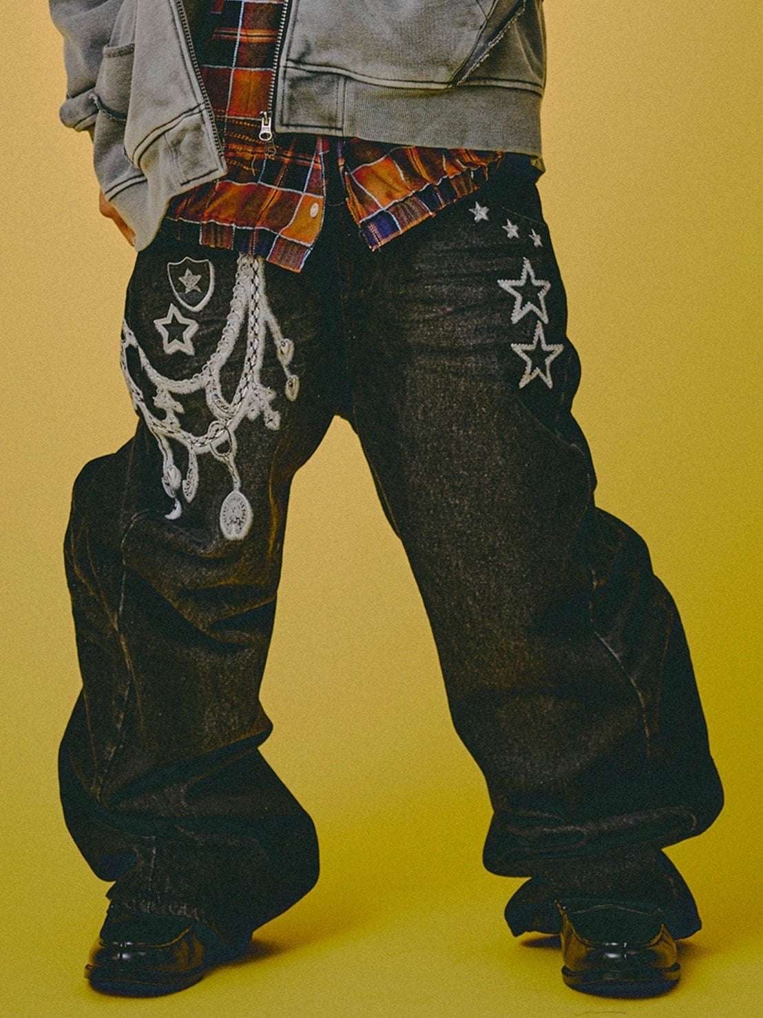 GALFY】ジャラジャラギャル男デニム – PRESSING WEB SHOP