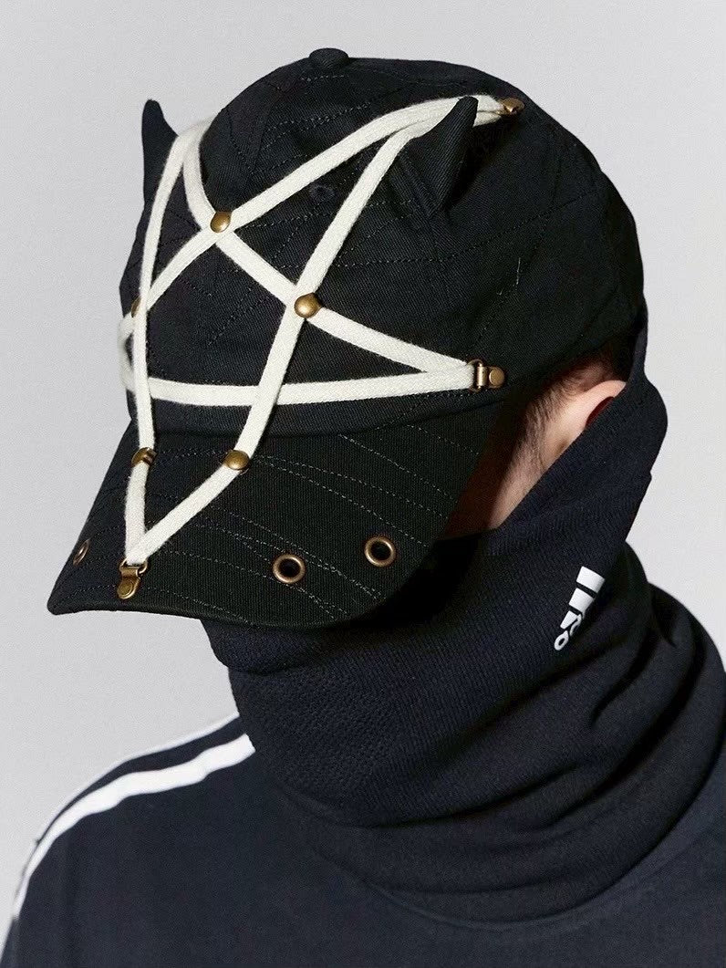 帽子 DND4DES Pentagram Rivet Devil Cap DND4DES Pentagram Rivet Devil Hat