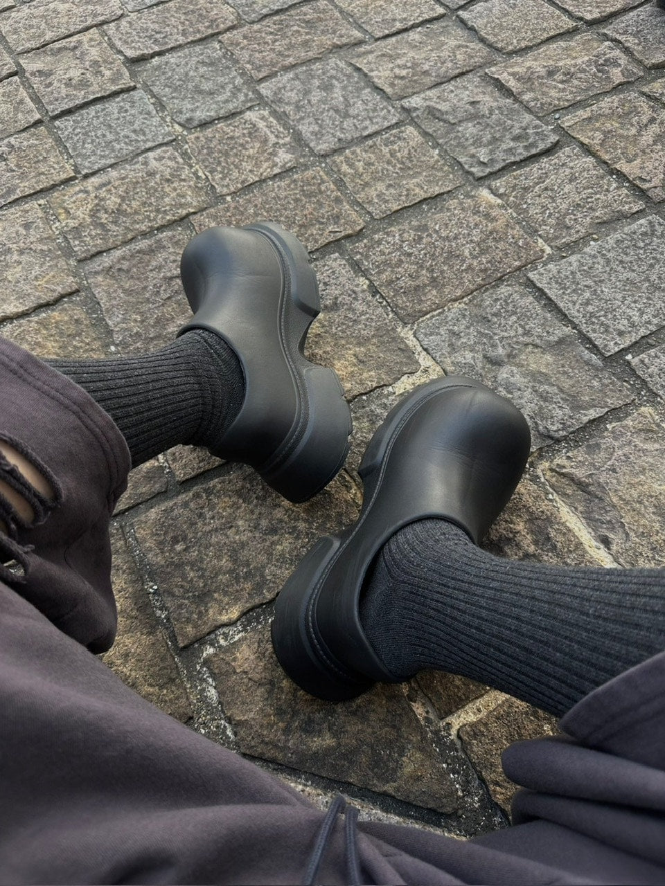 国際配送【LUV CODE】volume sole shoes (2color) – PRESSING WEB SHOP