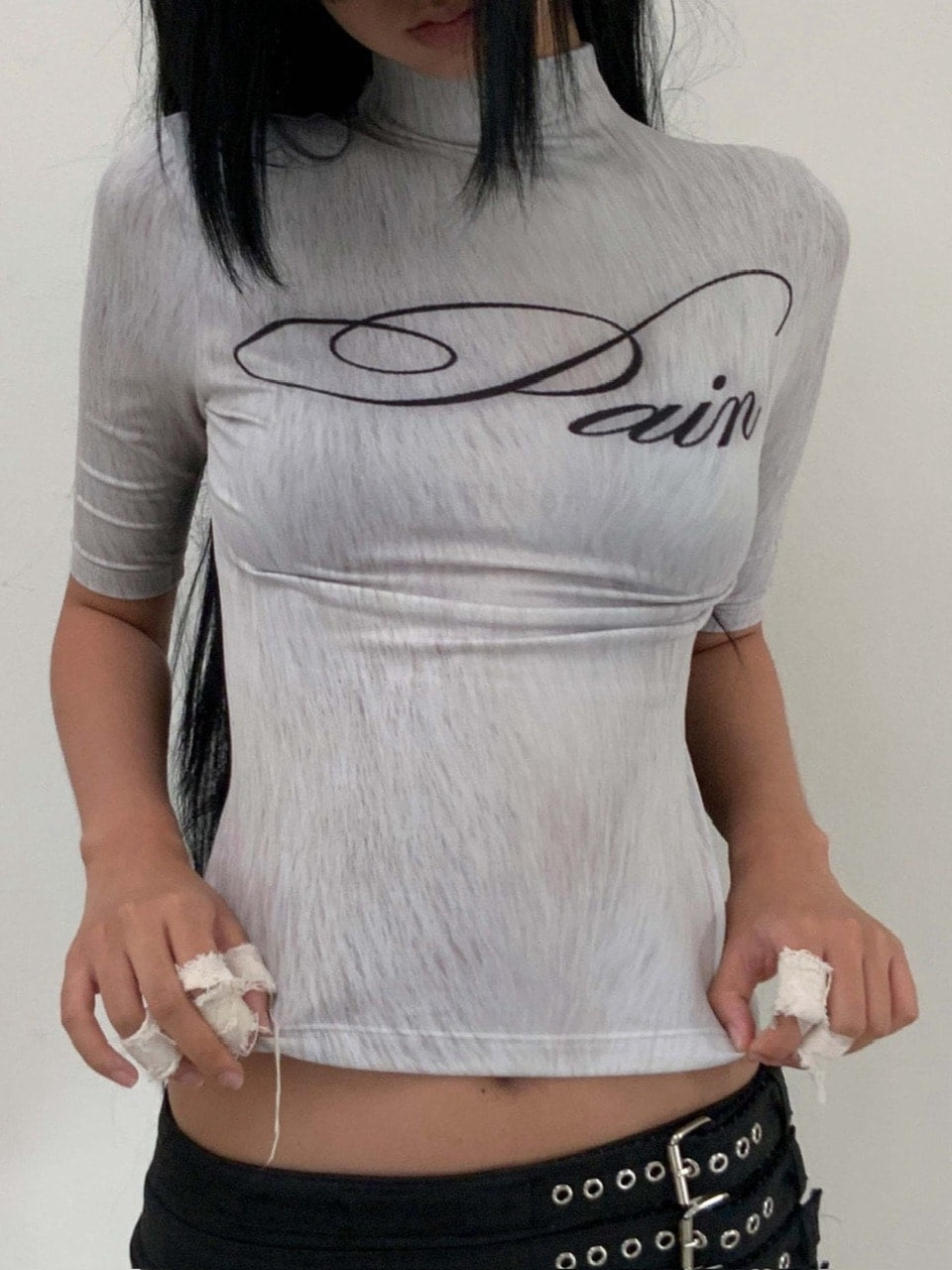bonnae】Pain mock neck top – PRESSING WEB SHOP
