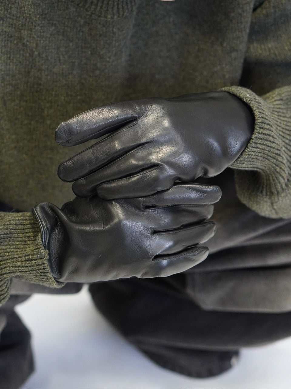 東京店WEB限定受注制【Chikashitsu +】Lamb Leather Gloves – PRESSING
