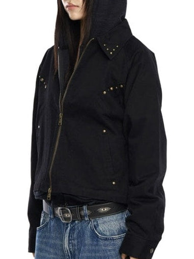 ジャケット・アウター AAKAM Incision Studded Cotton Jacket AAKAM】Incision Studded Cotton Jacket – PRESSING WEB SHOP