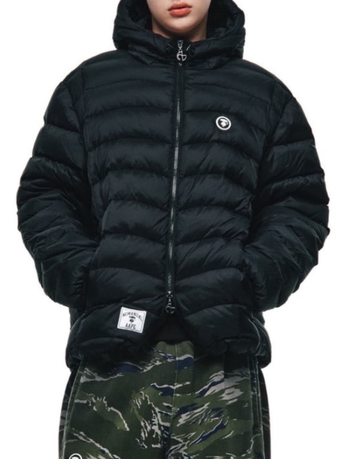 AAPE X NOMANUAL】AAPE X NOMANUAL MOONFACE LIGHT DUCK DOWN