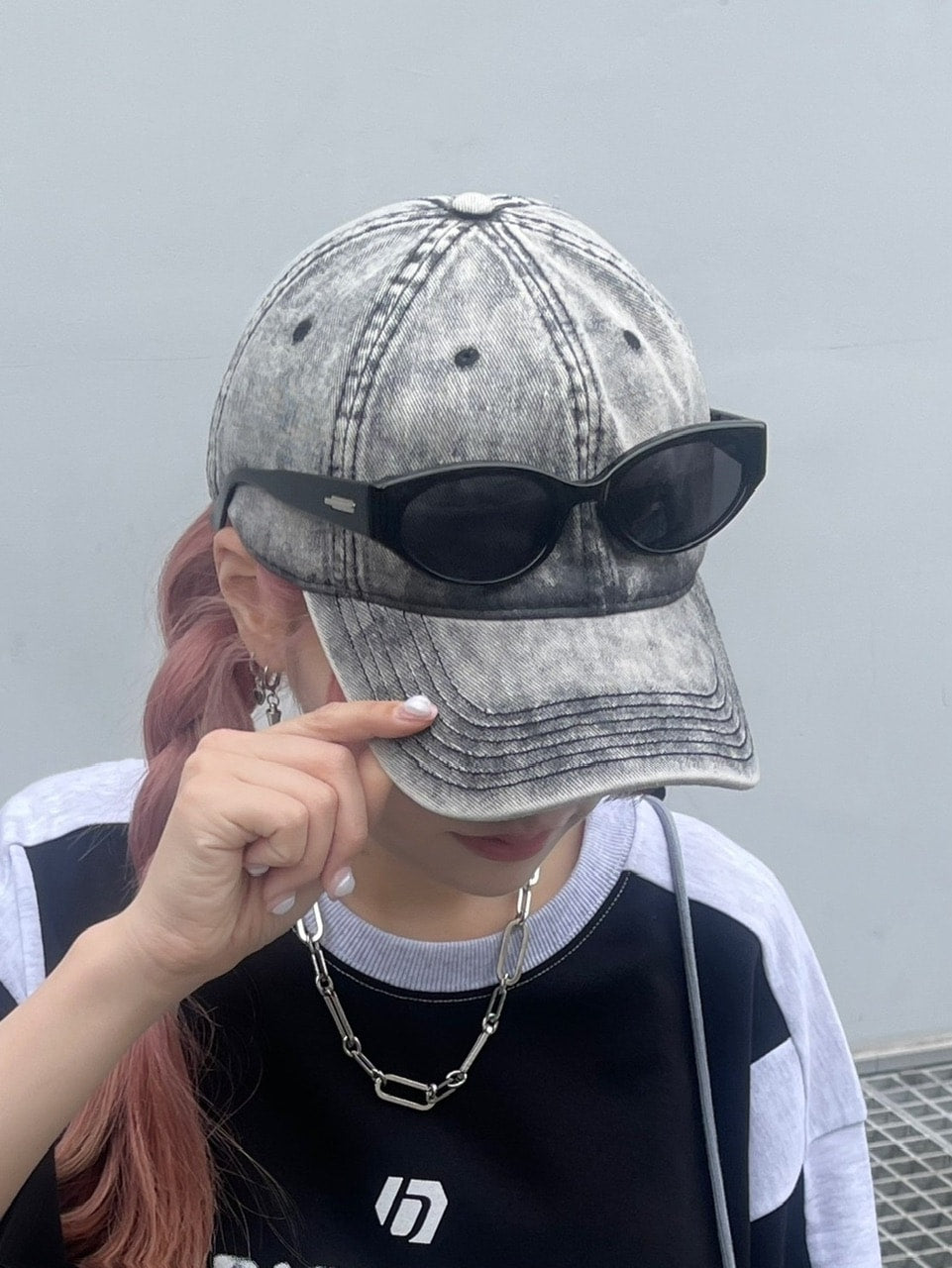 受注制【Never mind the XU】stitch design cap (4color) – PRESSING