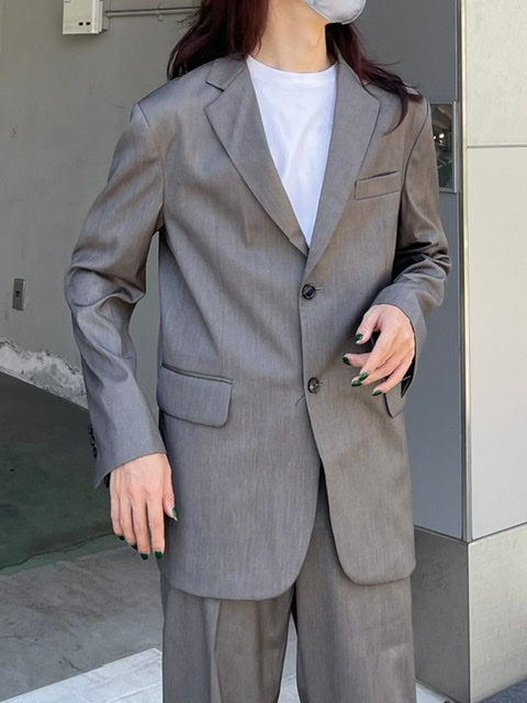 【Chikashitsu +】set up shingle jacket (4color)