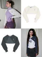 【FANCY CLUB】N.A.V BUCKLE BOLERO CARDIGAN