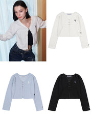 【FANCY CLUB】ALL SOFT HOOK CARDIGAN
