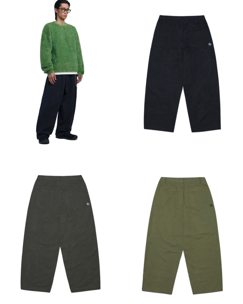 【NOMANUAL】SYMBOL WIDE PANTS
