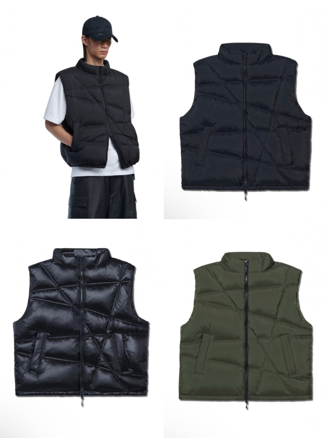 【NOMANUAL】TRACK DUCK DOWN VEST