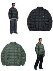 【NOMANUAL】SQR PADDED HALF ZIP-UP JACKET