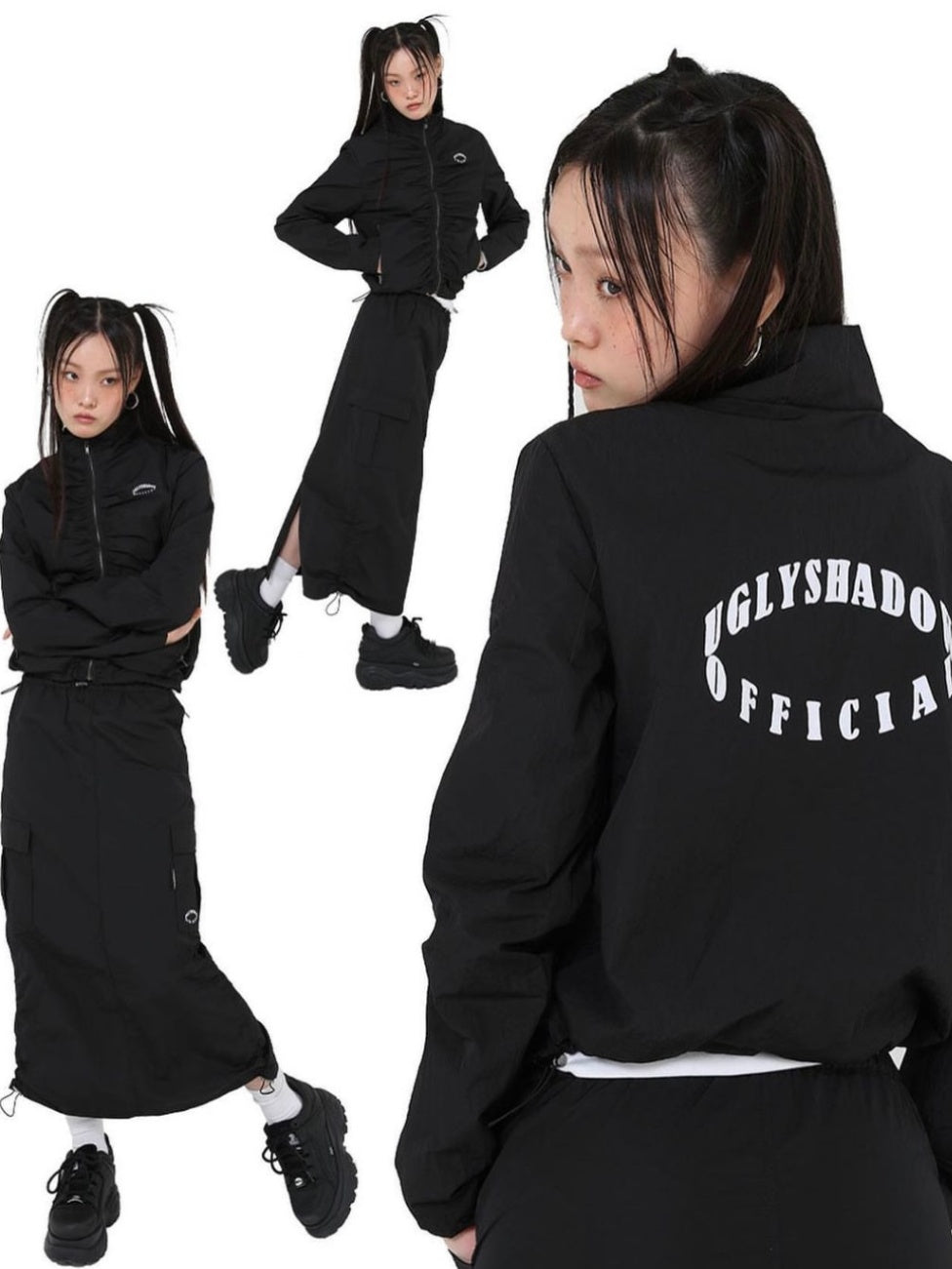 【Uglyshadow】OFFICIAL SHIRRING JUMPER (3color)