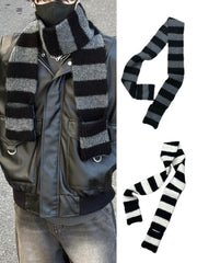 大阪店WEB限定【Chikashitsu +】border pocket muffler (2color)