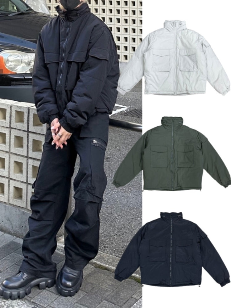 大阪店WEB限定【Chikashitsu +】flight padded jacket (3color)