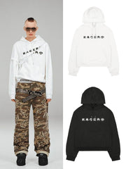 【RACER WORLDWIDE】Spike Text Hoodie
