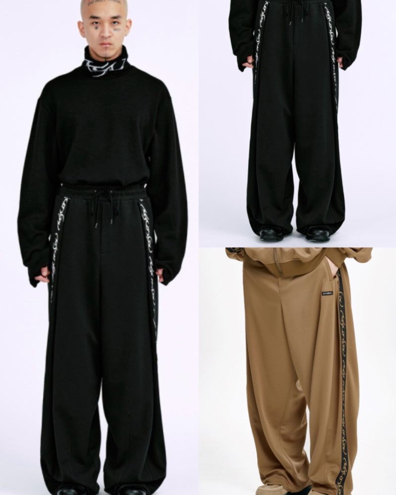 【AJOBYAJO】One Tuck Track Pants
