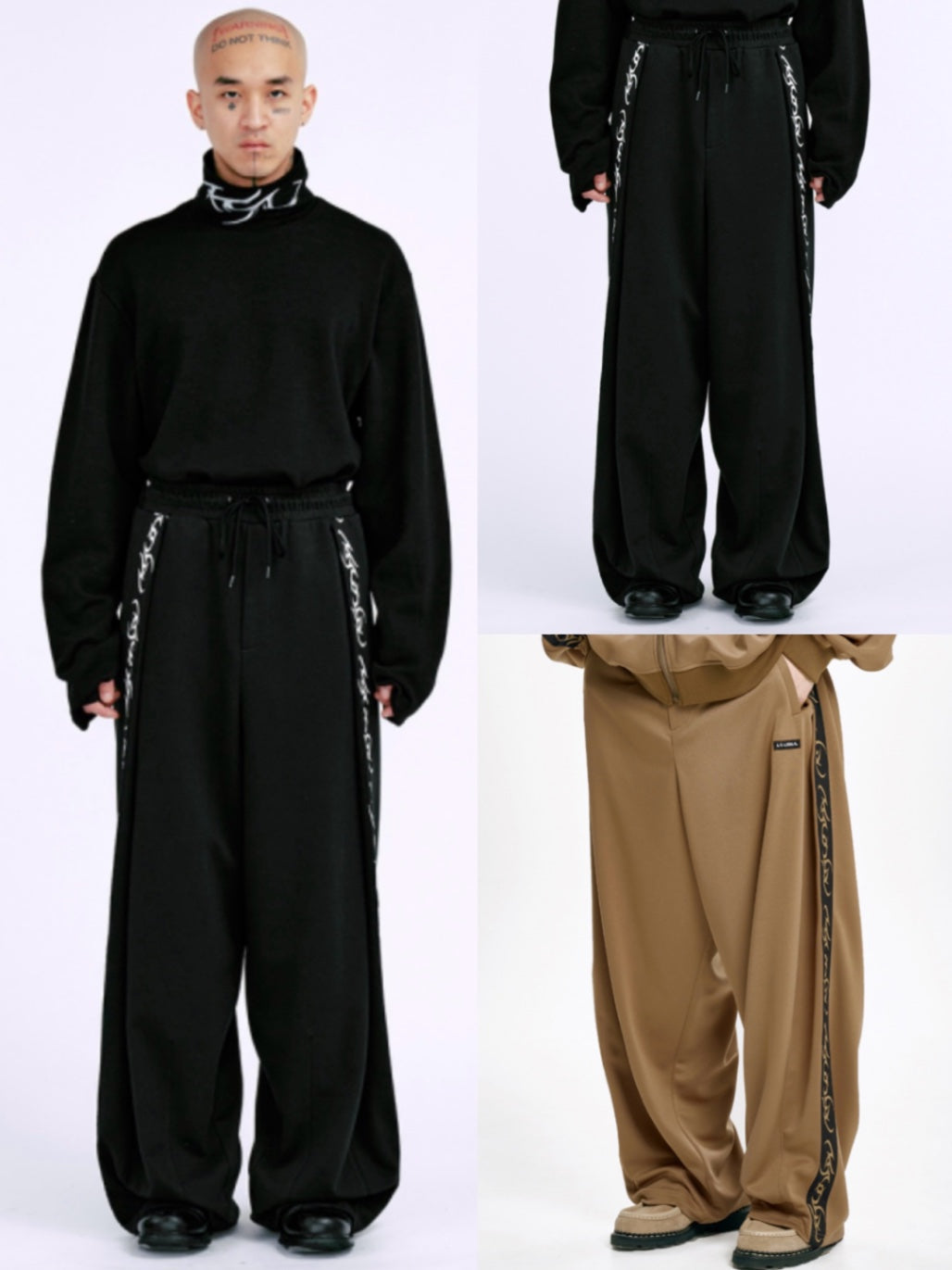 【AJOBYAJO】One Tuck Track Pants