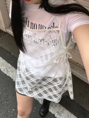 受注制【OaKS】layered check onepiece (2color)