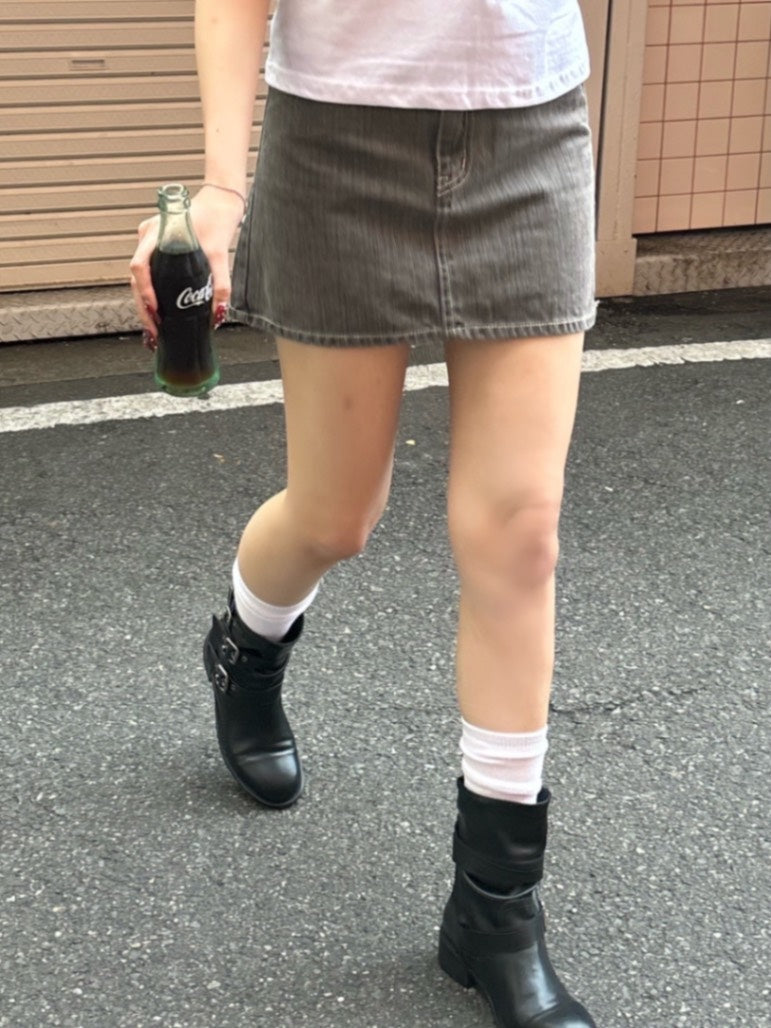 受注制【OaKS】square mini skirt