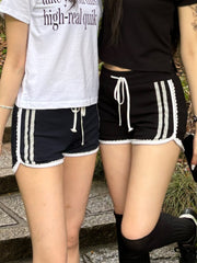 受注制【OaKS】lace short pants (2color)