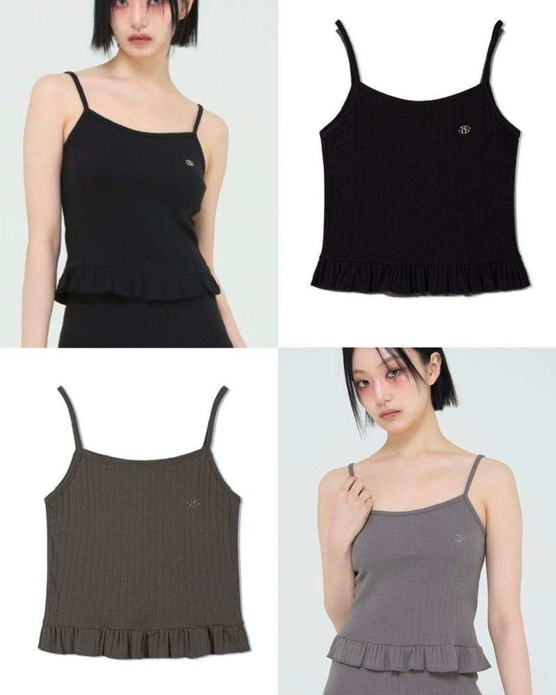 【Uglyshadow】US RUFFLE SLEEVELESS