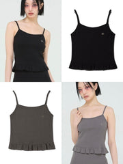 【Uglyshadow】US RUFFLE SLEEVELESS