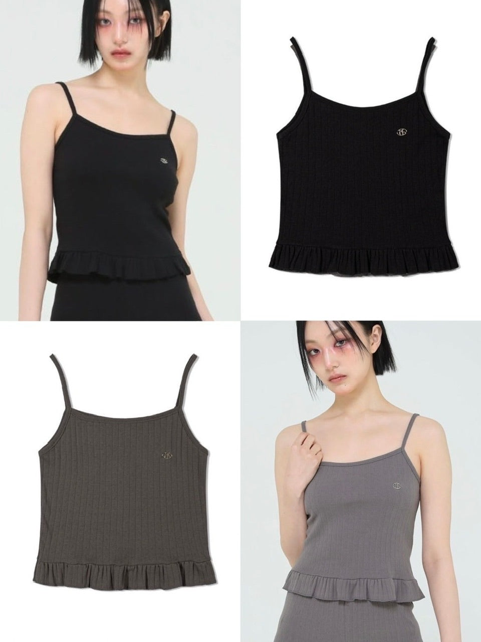 【Uglyshadow】US RUFFLE SLEEVELESS