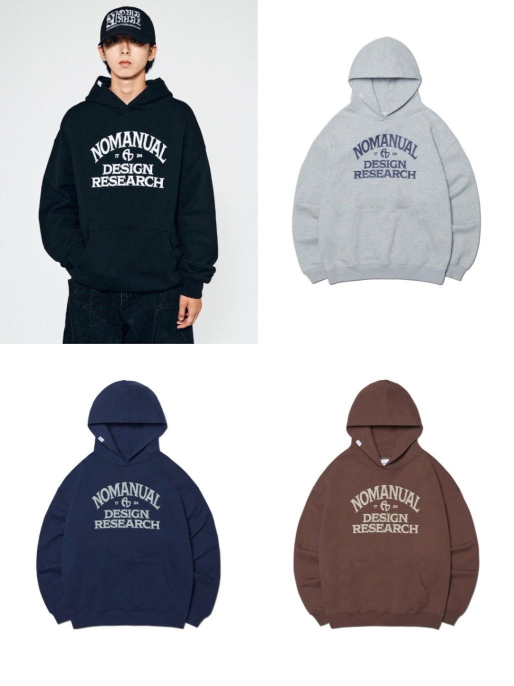 【NOMANUAL】A.G HOODIE