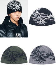 【NOMANUAL】GRAPHIC JACQUARD BEANIE