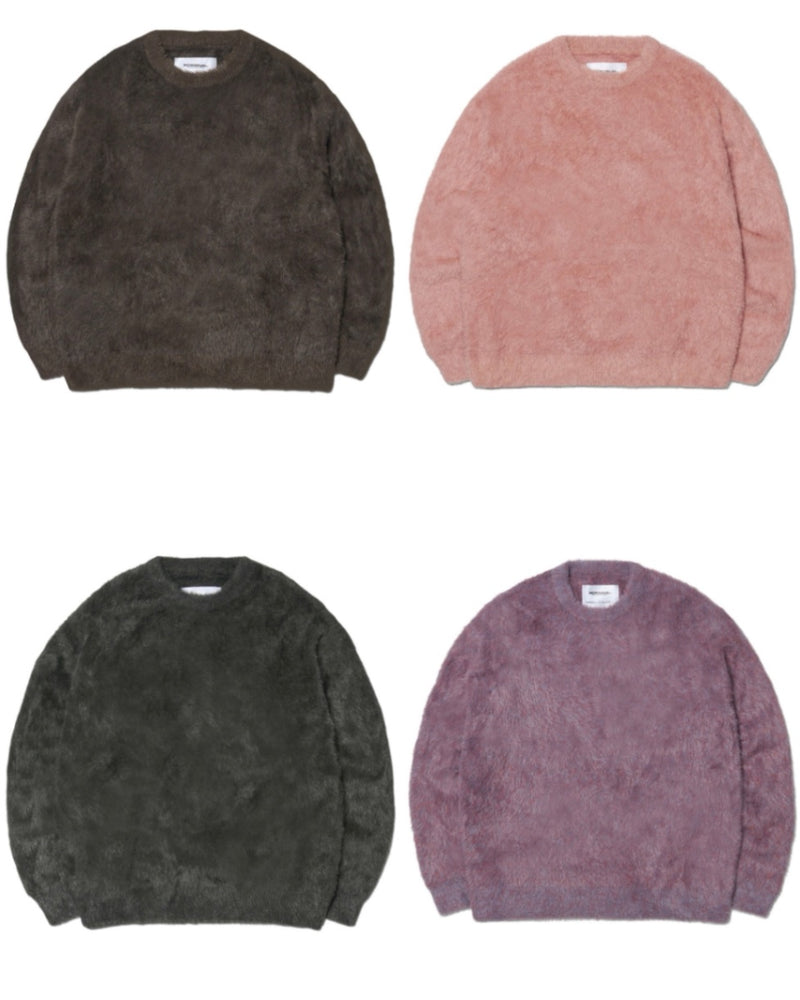【NOMANUAL】CROPPED HAIRY KNIT 2