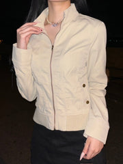 受注制【oaks】vintage patchwork cropped jacket