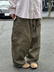 受注制【OaKS】cargo balloon pants (3color)