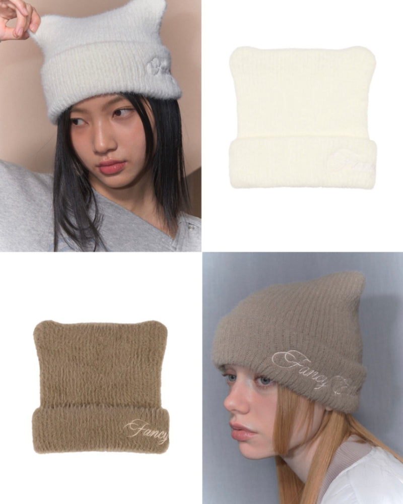 【FANCY CLUB】SOFT CREAM BEANIE