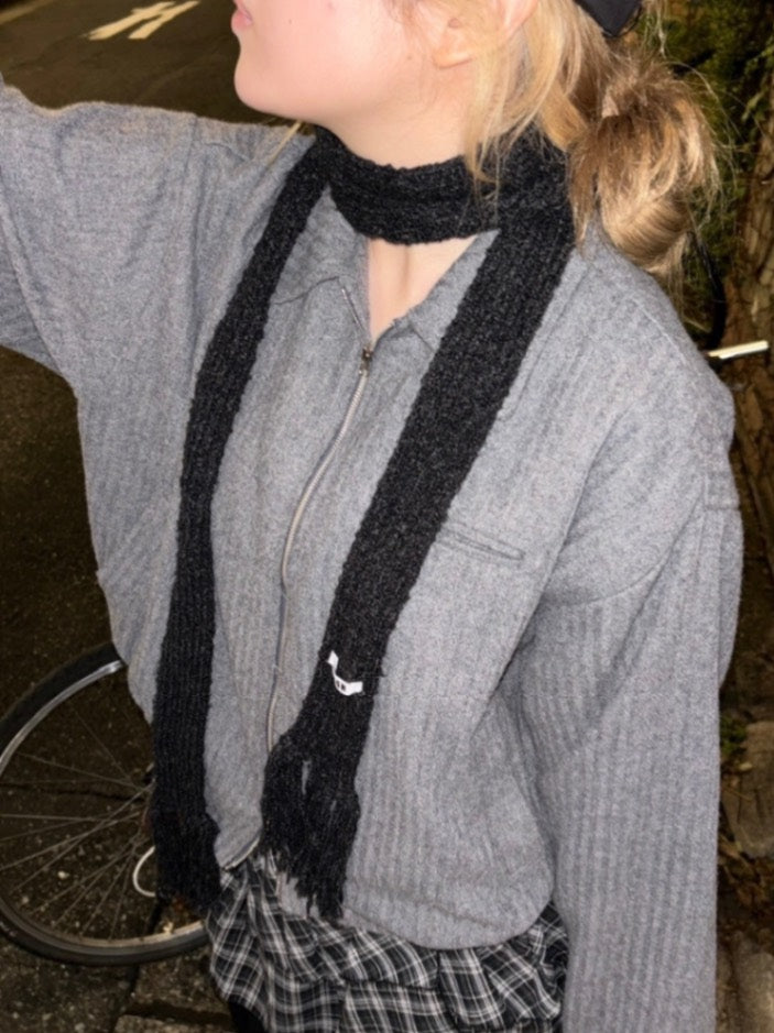 受注制【OaKS】knit muffler (3color)