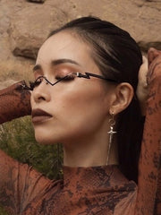 【ESQAPE】ON! SHARP FACE FRAMES (4color)