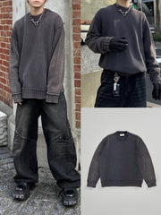 大阪店WEB限定【Chikashitsu +】pigment dyeing knit